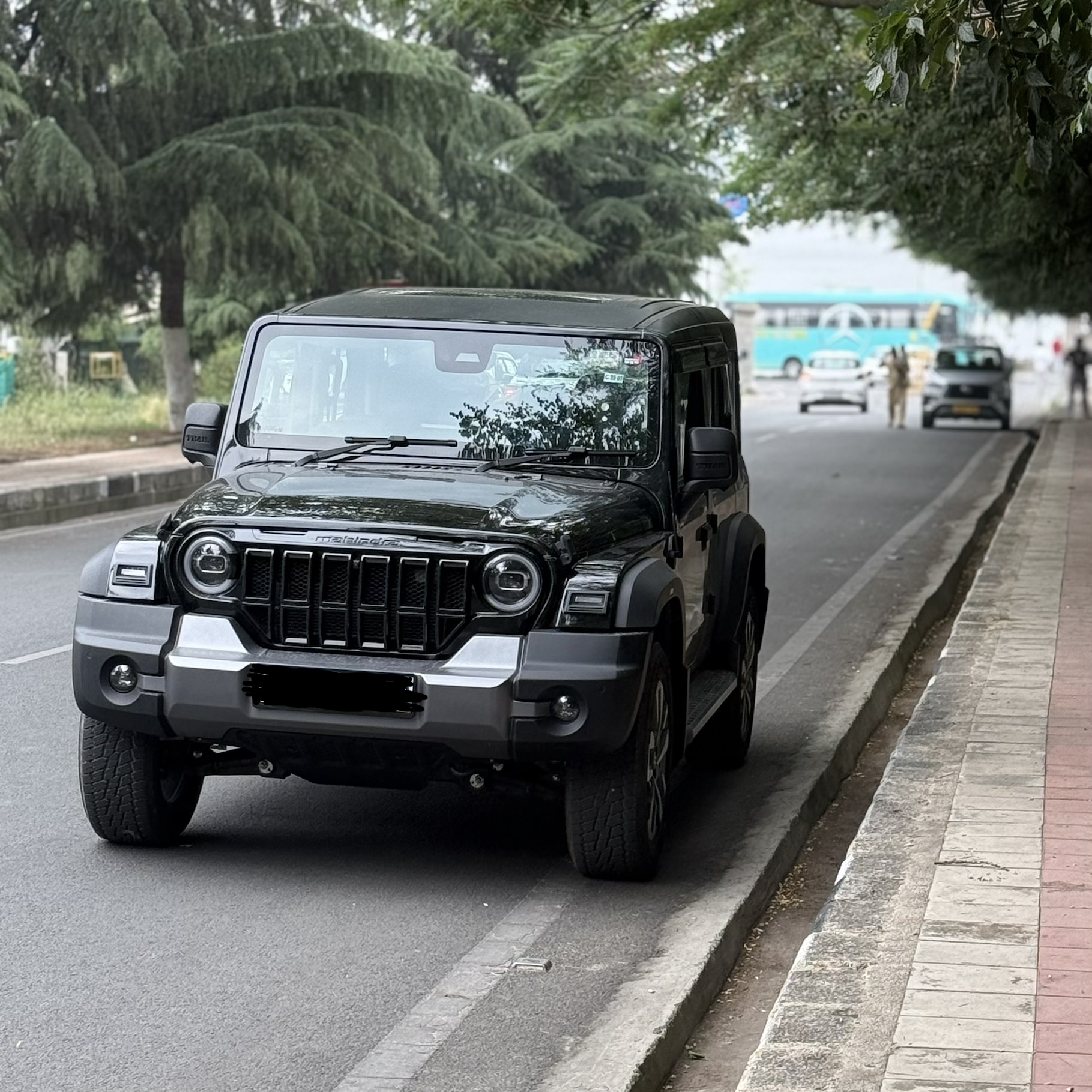 Thar Roxx Self Drive Car in Srinagar Kashmir